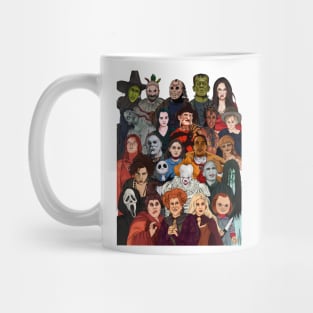 Horror Movie Characters Mug